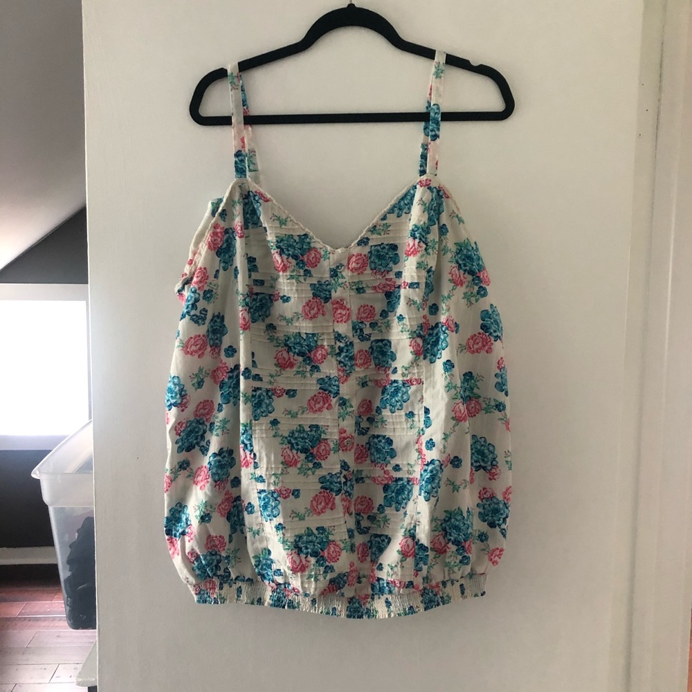 Torrid button accent tank - plus size 4x